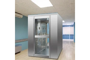 ZJNF Industry Factory Supply SUS304 Single-person Automatic air Shower Room for Cleanroom with Nozzles