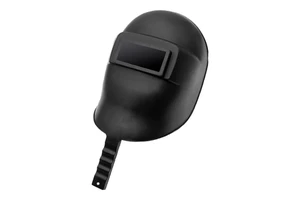 Handhold PP Material Welding Face Shields with Anti-Scratch Visor Gray Color ATPV 12.0cal/sqcm Protection