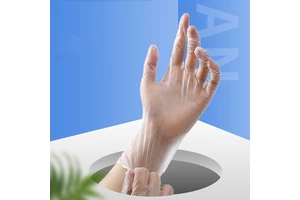 Disposable TPE Gloves Powder Free Durable & Flexible General Purpose Examination Gloves Food Handling Work