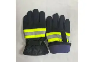 Safety gloves - Firefighter protective gloves Heat insulation, waterproof and breathable protective gloves