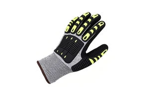 TPR Impact-Resistant Safety Gloves Industrial-Grade Cut-Resistant Protective Work Gloves