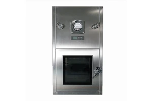 New Dynamic Stainless Steel Pass Box with HEPA Filter 1 Year Warranty for Biosafety & Laboratory Cleanrooms