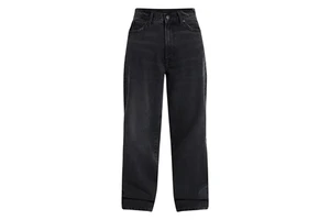 New High Quality Men's Jeans Baggy Hip Hop Wide Leg Distressed Loose Fit Mid Waist Embroidery Eco-Friendly Plus Size Jeans Men
