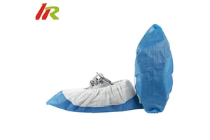 HR Disposable Shoe Boot Covers Waterproof Slip Resistant Shoe Booties Durable Boot Shoes Cover