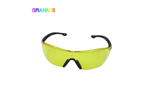 Taiwan ANSI Z87.1 Night Vision Safety Glasses with Flexible Temples for Industrial