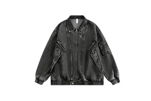 Outfitize Women's Soft Denim Jacket Breathable Summer Jeans Jacket Lightweight Fashion Lady Jean Coat