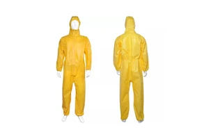 CE Certified Disposable Dust Anti-Static Coverall Hood OEM Polypropylene PP Industrial Hazmat Suits Elastic Safety Clothing