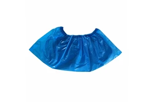 Medical Shoe Cover Disposable CPE Hospital Shoe Cover Polyethylene Shoe Cover PE Factory Direct Sales Waterproof CE EO Blue