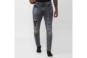 Professional Low Price Plus Size Men's Denim Jean Pants OEM Custom Logo