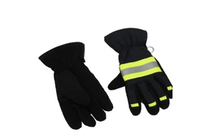 AmpsafeX 3C Certified Fire Protection Reflective Safety Gloves Heat Resistant Non Slip Aramid Material Flexible Durable for