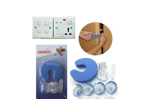 Baby Safety Door Guard Plug Protector Corner Protector Set
