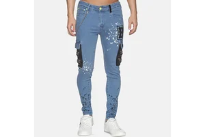 Casual Wear Elasticity Sport Denim Jean Pants Slim Pants Slim Jeans Men Buy 2026 New Arrival Low Rise Jeans Pant Men