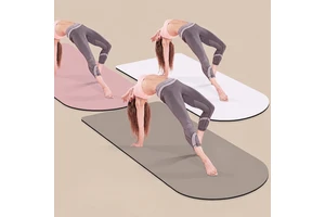Yoga Mat Non Slip With Alignment Lines 72" X 26" Eco Friendly Yoga Mats 1/4 Inch Thick Yoga Mat With Free Carry Strap
