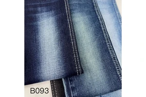 Yaofa B093 Blue Dyed Tricot Special Weaving Twill Warp Slub Shrink-Resistant 360gsm Medium Weight Cotton Denim Fabric Men's Bag