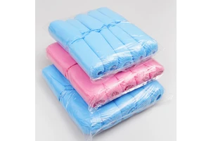 Disposable Anti-Slip Dustproof Medical Safety Shoe Covers Waterproof Non-Woven Lab Home Use