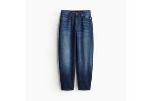 Women's High-Waisted Straight Loose-Fit Barrel Leg Dark Denim Jeans Summer Sexy Casual Cotton Eco-Friendly Light Wash Waterproof
