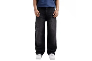 New Fashion Custom Design Slim Fit Men's Denim Jeans Winter Autumn Breathable Casual Stretch Washed 100% Cotton