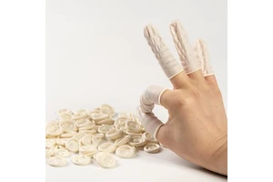 Wholesale Disposable Protective Safety Gloves Various Colors Anti-Static Thickened Anti-Slip Dust-Proof Latex Finger Cots