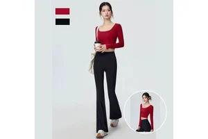 2026 Wholesale Yoga Tank Tops Workout Gym Fitness Sportswear Plus Size Seamless Long Sleeve Breathable Lightweight Eco-Friendly