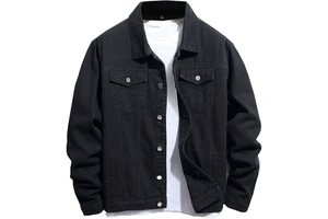 New Autumn Fashion Jean Mens Denim Jacket With Best Material OEM Service Men's Jackets