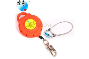 Secure Equipment CE Approve 7 Meter Safety Fall Arrester Lifeline for Fall Prevention Devices