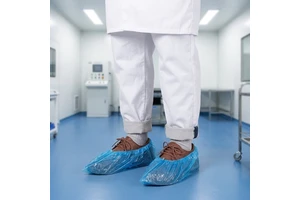 High Quality Disposable PE Shoe Covers Wholesale Medical & Civil Waterproof Anti-Dust Easy Use Multi-Color Overshoes