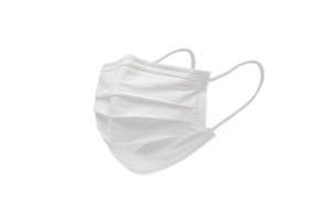 High Quality 3 Layer White Breathing Disposable Face Mask Protective Safety for Family Use