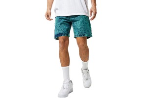 Men's Distressed Wash Breathable High-quality Cotton Denim Jean Shorts High Waist Straight Fit Casual Summer Hip Hop Style