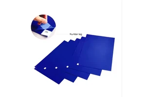 Cleanroom Blue/White ESD Sticky Mat 30 Sheets Adhesive Matting Dirt Removal Safety Product