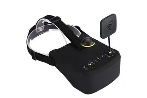 800D 5 Inch 40ch 5.8ghz FPV Goggles With Built In DVR And Split Monitor Design