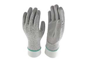 High Cut Protection Cut-Resistant PU Coated Gloves Level 3 For Handling Sharp Components