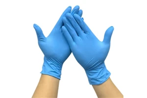 Wholesale protective inspection disposable Nitrile /vinyl gloves