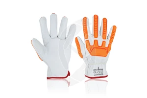 Factory Cut 5 Driver Gloves Durability Safety Durashine Latex Back Rubber Anti-static 10-inch Sterile Hand Arm Protective Gloves