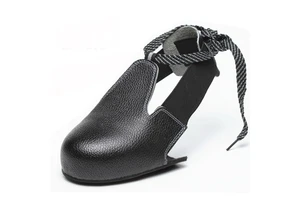 SD001-Wholesale Genuine Leather Visitor Anti-smash Shoe Covers, Antislip Cross Borderl Safety Shoes Overshoes with Steel Toe