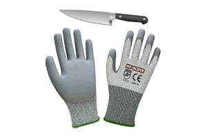 Best Price Industrial Use Cut Resistant Gloves Level 5 16 oz Thickness Grey Color Anti-slip Oil Grease-resistant Made Vietnam