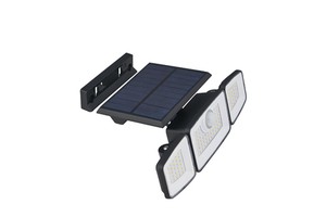 Low Price Solar Floodlight with Motion Sensor Waterproof ABS Exterior Wall Lighting for Garden