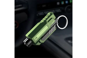 Emergency Tool Kit Non-Slip Safety Hammer Multi-Functional Car Escape Tool with Window Breaker Seatbelt Cutter Anti-Slip Rubber
