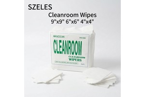150pcs 100% Polyester Oil Absorbent White Cleaning Cleanroom Cleaning Cloth Industrial Clean Wipe for Printer