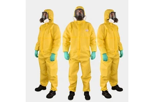 High Quality Washable Dust Free Anti Static Cleanroom Jumpsuit With Hood Esd Anti-static Garment for Cleanroom Industry