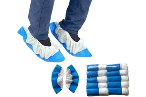 HR Waterproof Biodegradable PP & PE Material Skidguard Single-Use Shoe Cover