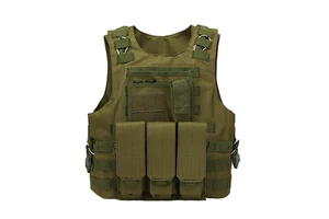 Wholesale Nylon Oxford Plate Carrier Safety Black Tactical Work Coverall Gym Hunting Logo Printing Available MALUNET ENTERPRISES