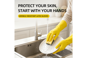 latex household gloves wholesale householding rubber gloves safety household cleaning gloves
