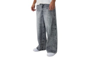 Custom Designer High Waist Loose Oversized Baggy Fit Dark Blue Plus SizeJeans Pants Denim Pants Baggy Jeans Pants for Men's