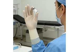 Medical Safety Examination Cleaning Beauty Salon Powdered Anti-oiI Non-slip Full Texture Disposable-gloves Latex Gloves