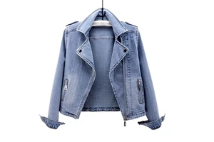 Hot Selling Top Trending Reasonable Rate Women Denim Jacket High Quality Wholesale Breathable Waterproof Eco-Friendly Finished
