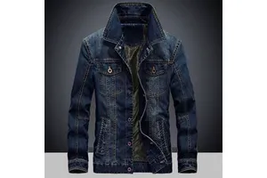 Men's Jeans Jacket Without