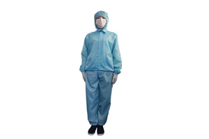 Myesde Anti-static Level a Vapor-Protective ESD Coveralls for Clean Room Electronics Industry