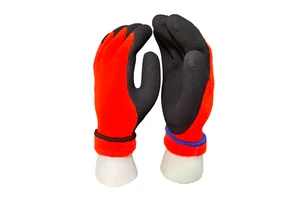 Protective Latex Crinkle Insulated Construction Gloves Safety Work Gloves Custom Winter Gloves Men For The Cold
