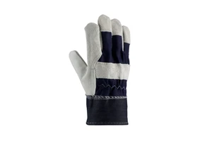 Factory Price Leather Safety Work Gloves High Quality Anti-static 11 oz 10 Inch Safety Cuff Silicone-free