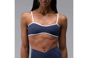 Women's Plus Size Seamless High Support Sports Bra with Front Custom Logo for Training Sessions-Fitness Activewear